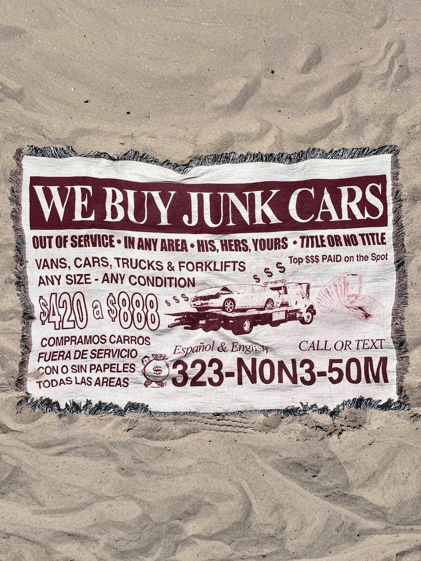Blanket - We Buy Junk Cars!